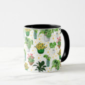 Mug Plantes en pot fantaisistes (Devant droit)