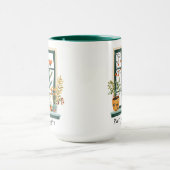 Mug Plantes en pot Santé mentale Positivité (Centre)