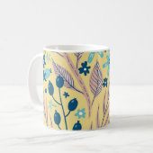 Mug Plantes et fleurs botaniques modernes (Devant gauche)