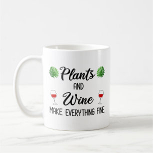 Mug Plantes et vins Tout rendre fin