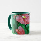 Mug plantes feuillues (Devant gauche)
