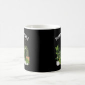 Mug Plantes pas les gens Messy Bun Crâne Jardinage Pla (Centre)