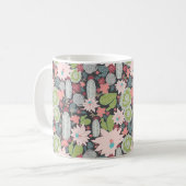 Mug Plantes Succulents Et Cactus (Devant gauche)