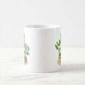 Mug Plantes tropicales à l'aquarelle (Centre)