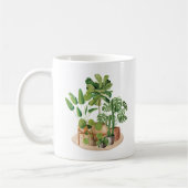 Mug Plantes tropicales à l'aquarelle (Gauche)