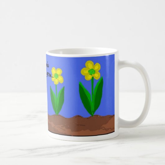 Mug Plantez des graines dans le jardin (Droite)