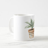 Mug Plantez des graines de joie (Devant gauche)