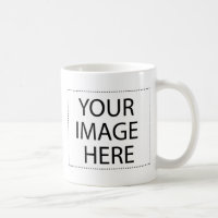 Plantilla de la Dos-Imagen de la taza