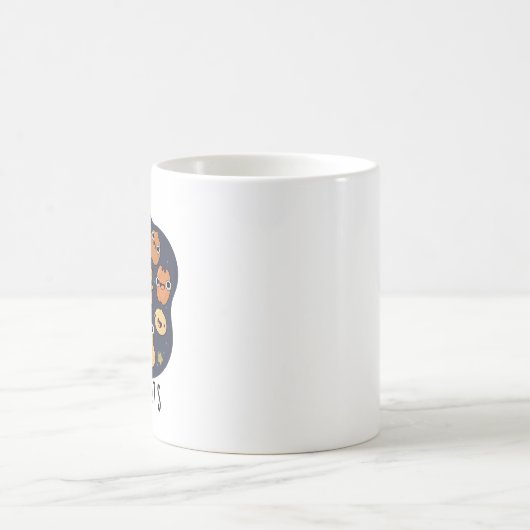 Mug Planuts Funny Astronomie Nuts Pun (Centre)