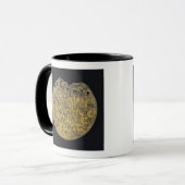 Mug Plaque avec l'expression (Devant gauche)