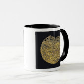 Mug Plaque avec l'expression (Devant droit)