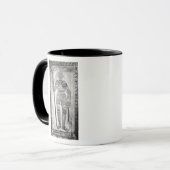 Mug Plaque dépeignant l'armure de Jeanne d'Arc (Devant gauche)