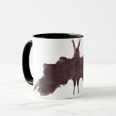 Mug Plaque d'essai Rorschach InkBlots 5 (Devant gauche)