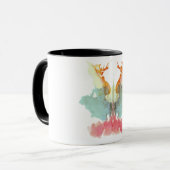 Mug Plaque d'essai Rorschach InkBlots 9 (Devant gauche)
