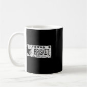Mug Plaque d'immatriculation de l'État du Texas Briske (Gauche)
