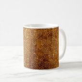 Mug Plaque métallique ornée classique (Devant droit)