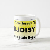 Mug Plaque minéralogique du NU JOISY (Devant droit)