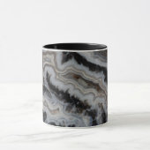 Mug Plaque mixte de jasper Agate (Centre)