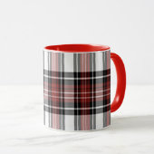 Mug Plaqué rouge et noir (Devant droit)