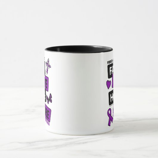 Mug Plaques de licence...Mug Fibro (Centre)