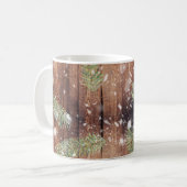 Mug Plaques en bois de Noël (Devant gauche)
