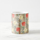 Mug Plaques en bois de Noël Floral (Centre)