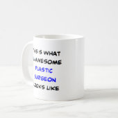 Mug plastic surgeon, awesome (Devant gauche)