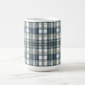 Mug Plat blanc blanc vert bleu Denim Sage (Centre)