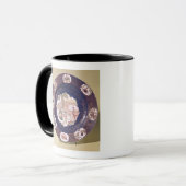 Mug Plat circulaire avec une scène musicale (Devant gauche)