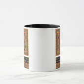Mug Plat de conception pour des tapis, 'des arts (Centre)