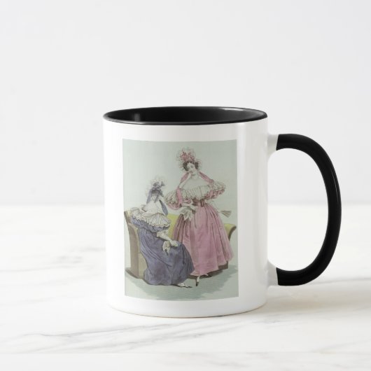 Mug Plat de mode, "salons de Le Follet Courrier (Droite)
