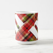 Mug Plat de Noël Monogramme (Centre)