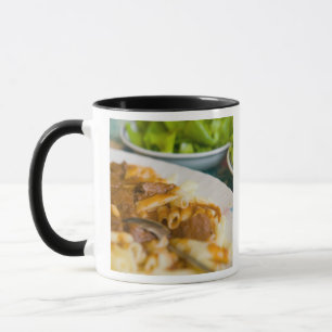 Mug plat de pâtes, Istrie, Croatie, Europe de l'Est,