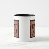 Mug Plat de sein dépeignant Osiris, un dieu de (Centre)