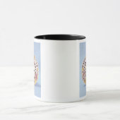 Mug Plat décoré d'un trompe - l ' oeil (Centre)