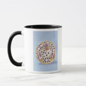 Mug Plat décoré d'un trompe - l ' oeil (Gauche)