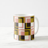 Mug Plat d'ivoire au chocolat rose or (Devant droit)