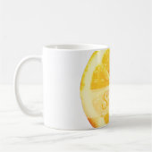 MUG PLAT FUN BRILLANT LÉMON FRUITS JAUNE DIMENSION PER (Gauche)