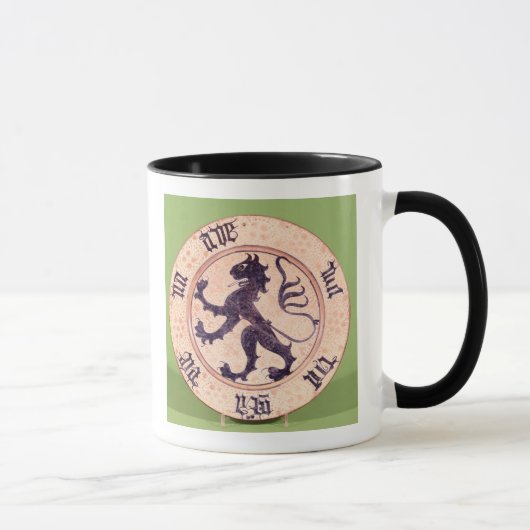 Mug Plat Hispano-Moresque, étain-vitré (Droite)