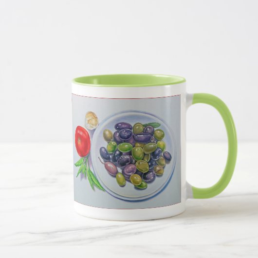 Mug Plat olive (Droite)