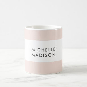 Mug Plat professionnel minimaliste tendance