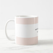 Mug Plat professionnel minimaliste tendance (Gauche)