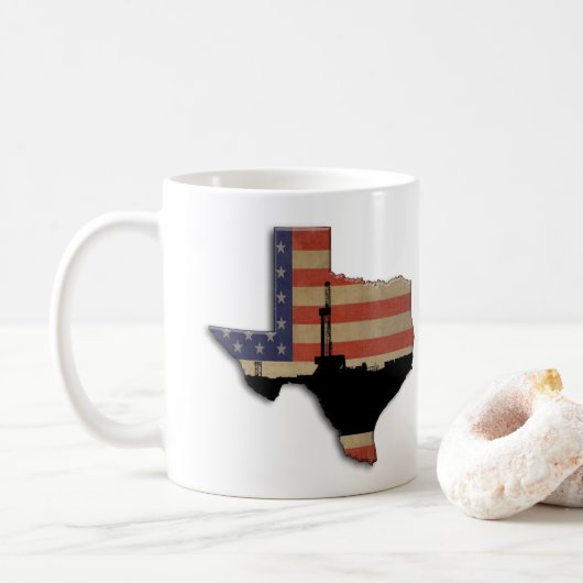 Mug Plate-forme de forage de forage de pétrole (Avec donut)