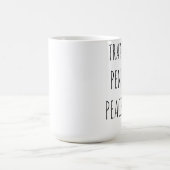 Mug Plateau, stylo, paix  (Centre)