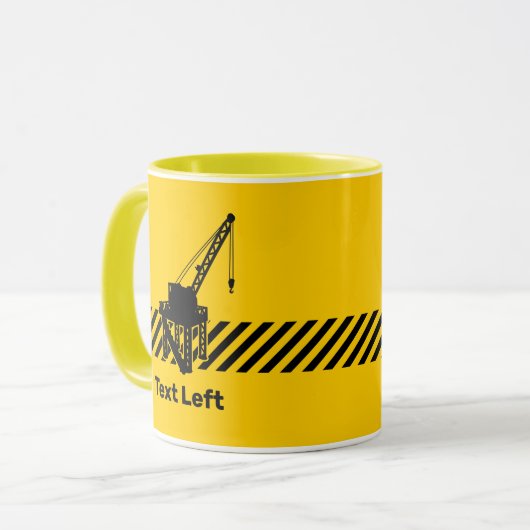 Mug Plateforme de construction (Devant gauche)