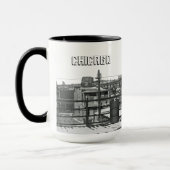 MUG PLATEFORME DE MÉTRO GRITTY CHICAGO LAKE STREET 195 (Gauche)