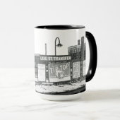 MUG PLATEFORME DE MÉTRO GRITTY CHICAGO LAKE STREET 195 (Devant droit)