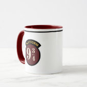 Mug Plateforme de train magique - sorcière Café & (Devant gauche)