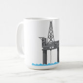 Mug Plateforme pétrolière (Devant gauche)