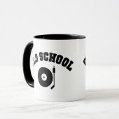 Mug Platine de DJ École Ancienne (Devant gauche)